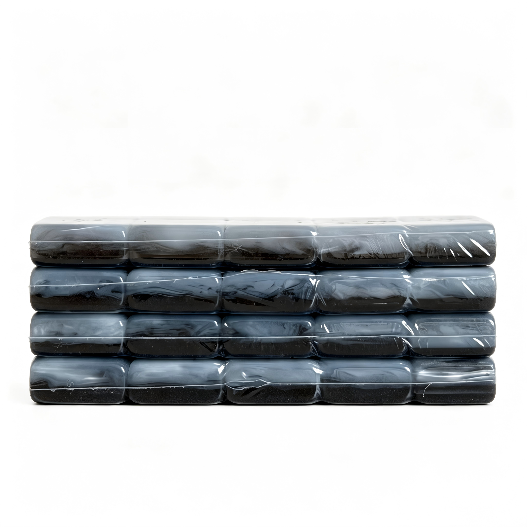 American Mahjong Set by USA Mahjong Co. featuring 166 black acrylic tiles with sleek Onyx finish and professional 32g weight feel